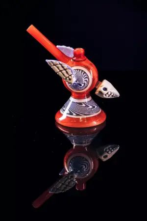 Chadd Lacy x Babedrienne x DOK | Skull Phoenix Straw Neck